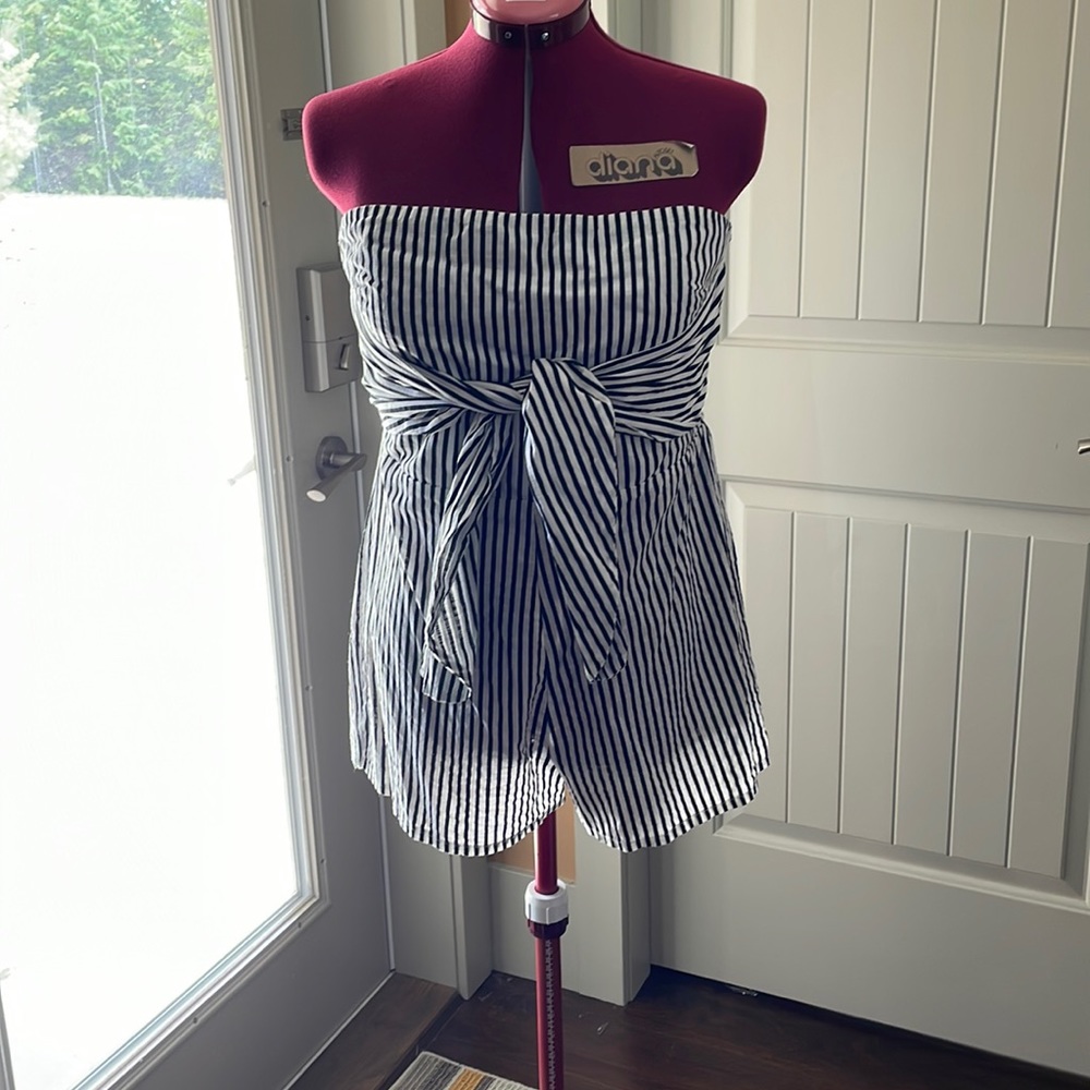 Missguided Strapless Romper